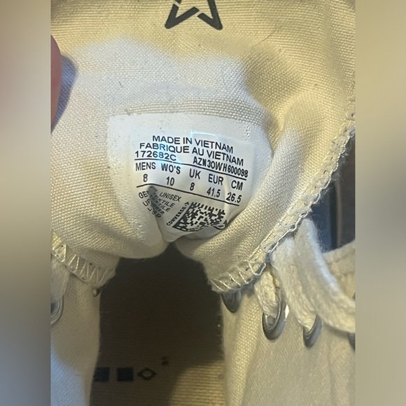 ⭐️NEVER WORN⭐️ Converse Chuck Taylor Men’s 8 or Women’s 9.5/10 - Picture 8 of 8